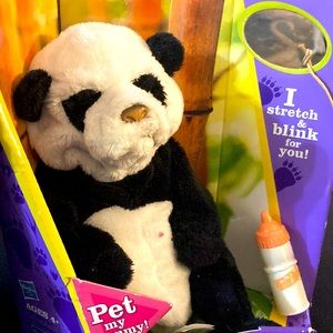 Fur real newborn panda